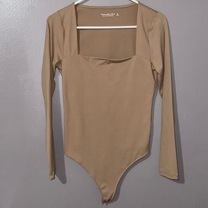 Abercrombie and Fitch Soft A&F Squareneck Bodysuit